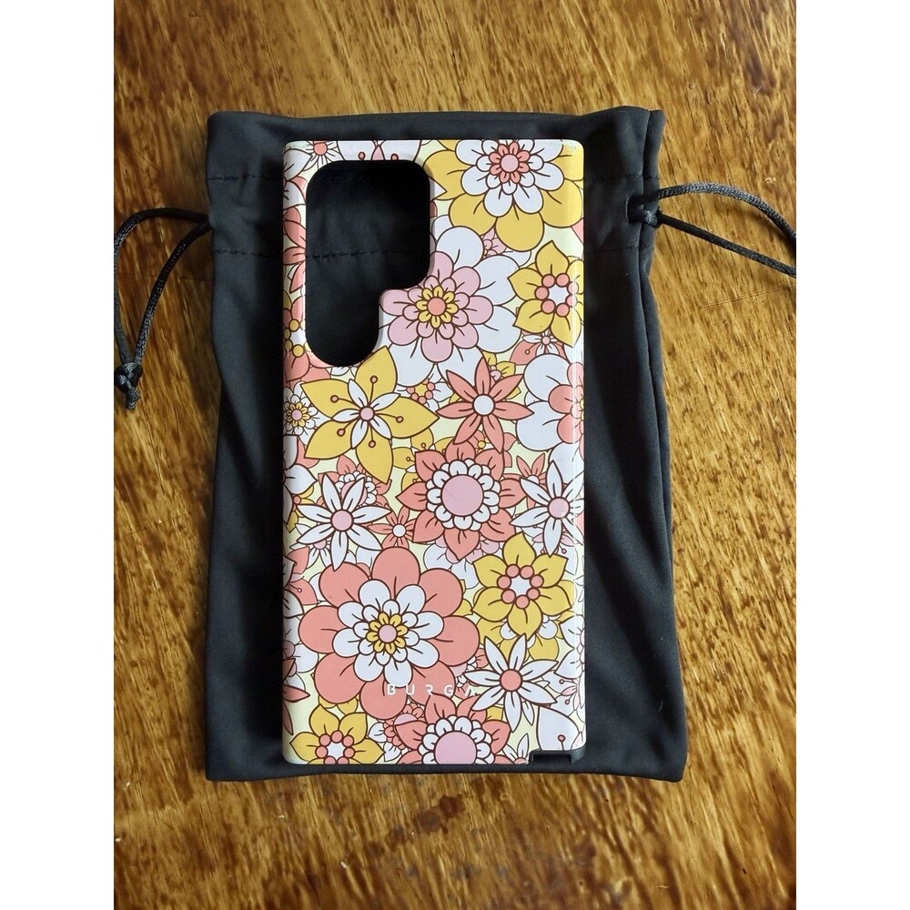 BURGA Samsung Galaxy s23 Ultra Phone Case “Garden Brunch” Floral Retro 70s